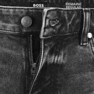Image number 5 for BOSS Re Maine Regular Fit Jeans Grey