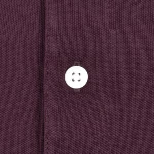 Image number 4 for Farah Blanes Polo T Shirt Burgundy