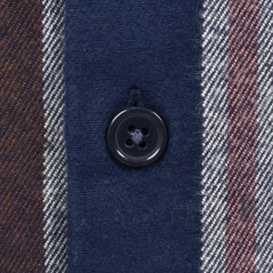 Image number 5 for Farah Joshua Stripe Shirt Blue