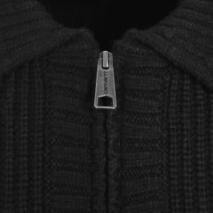 Image number 5 for Carhartt WIP Chore Knit Jacket Black