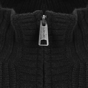 Image number 4 for Carhartt WIP Detroit Half Zip Jumper Black