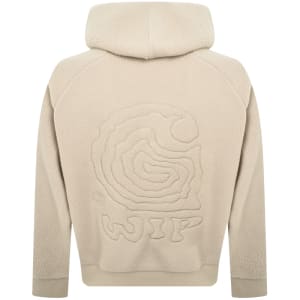 Image number 5 for Carhartt WIP Hooded Sweatshirt Beige