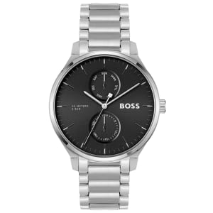 Image number 4 for BOSS Tyler Watch And Card Holder Silver