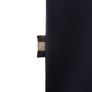 Image number 5 for Aquascutum Club Check Collar Polo T Shirt Navy