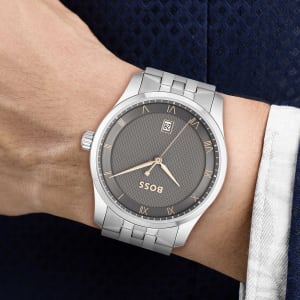 Image number 4 for BOSS Principle Watch Silver