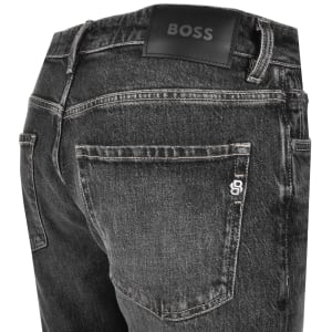 Image number 4 for BOSS Re Maine Regular Fit Jeans Black