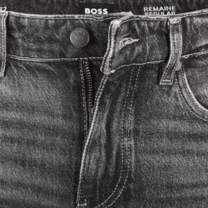 Image number 5 for BOSS Re Maine Regular Fit Jeans Black
