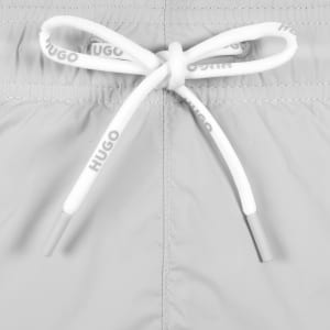 Image number 5 for HUGO Haiti Swim Shorts Light Grey