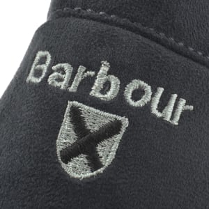 Image number 4 for Barbour Everitt Mule Slippers Navy