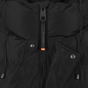 Image number 5 for Superdry Sports Padded Mid Jacket Black