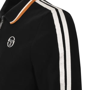Image number 4 for Sergio Tacchini Giorno Track Top Black