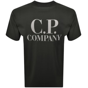 Image number 5 for CP Company Logo T Shirt Grey