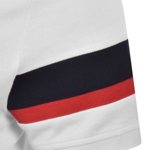 Image number 4 for Tommy Hilfiger Sleeve Tape Polo T Shirt White