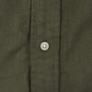 Image number 4 for Tommy Hilfiger Corduroy Shirt Green