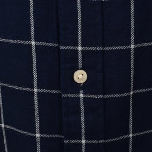 Image number 4 for Tommy Hilfiger Twill Check Shirt Navy
