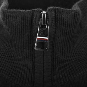 Image number 4 for Tommy Hilfiger Quarter Zip Jumper Black