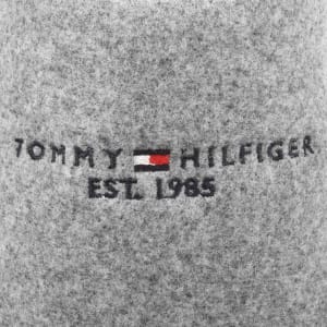 Image number 4 for Tommy Hilfiger Felt Slippers Universal Grey