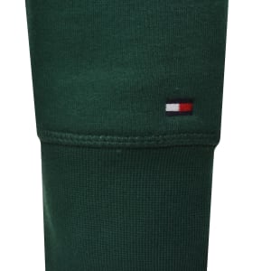 Image number 4 for Tommy Hilfiger Logo Hoodie Green