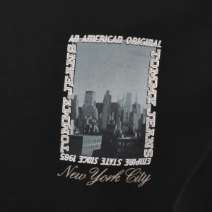 Image number 4 for Tommy Jeans Photo T Shirt Black