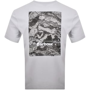Image number 5 for Barbour Windfell Graphic T Shirt Blue