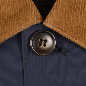 Image number 4 for Barbour Short Rokig Showerproof Jacket Navy