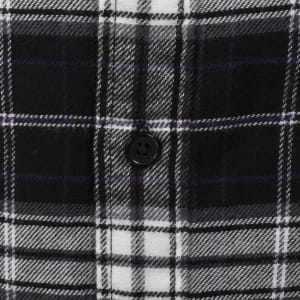 Image number 4 for Tommy Jeans Flannel Check Shirt Black