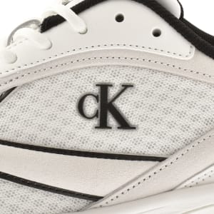 Image number 4 for Calvin Klein Hike Runner Mesh Trainers White