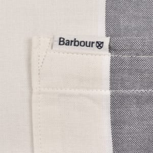 Image number 4 for Barbour Douglas Short Sleeved Shirt Cream