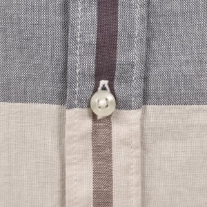 Image number 5 for Barbour Douglas Short Sleeved Shirt Cream