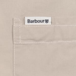 Image number 4 for Barbour Harris Check Long Sleeved Shirt Beige