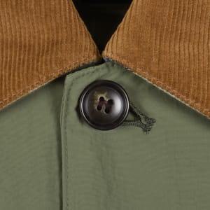 Image number 4 for Barbour Short Rokig Showerproof Jacket Green