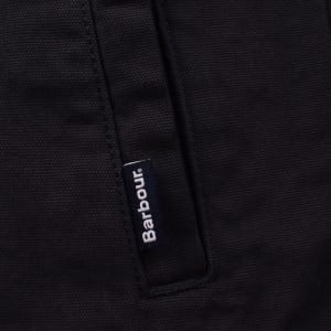 Image number 4 for Barbour Washed Overshirt Navy