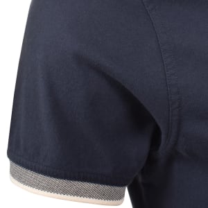 Image number 5 for Barbour Callington Tailored Fit Polo T Shirt Navy