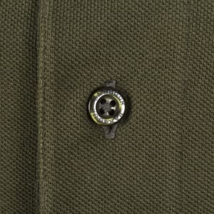 Image number 4 for Barbour Original Sports Polo T Shirt Uniform Green