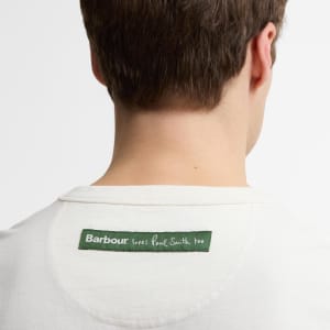 Image number 4 for Barbour X Paul Smith Ice Cream T Shirt Cream