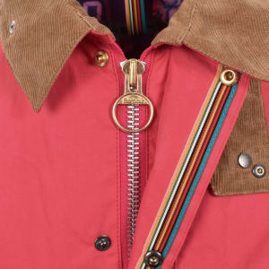 Image number 4 for Barbour X Paul Smith Sugarlump Bedale Jacket Red