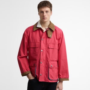 Image number 5 for Barbour X Paul Smith Sugarlump Bedale Jacket Red