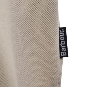 Image number 4 for Barbour Reston Tartan Trim Polo Mist Beige