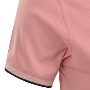 Image number 5 for Barbour Cornsay Polo T Shirt Mineral Pink