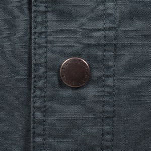 Image number 4 for Barbour Draftmen Overshirt Dusk Blue