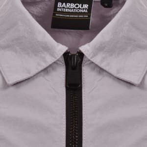 Image number 5 for Barbour International Inline Overshirt Purple