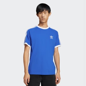 Image number 5 for adidas Originals 3 Stripes T Shirt Blue