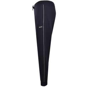 Image number 4 for BOSS Contrast Piping Tracksuit Set Navy