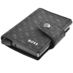 Image number 4 for BOSS Secrid RFID Leather Card Holder Black
