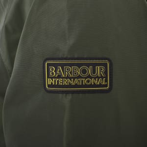 Image number 4 for Barbour International Porter Jacket Green