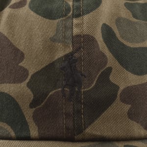 Image number 4 for Ralph Lauren Classic Camo Sports Cap Brown