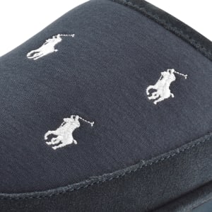 Image number 4 for Ralph Lauren Reade Scuff Slippers Navy