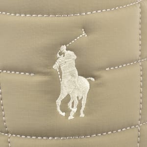 Image number 4 for Ralph Lauren Reade Scuff Slippers Beige