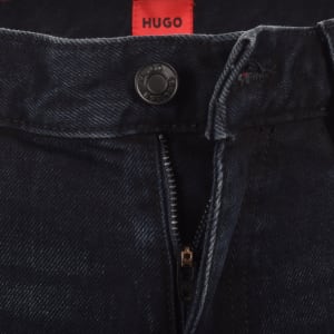 Image number 5 for HUGO 708 Slim Fit Jeans Navy