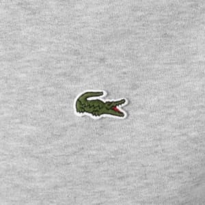 Image number 4 for Lacoste Full Zip Hooded Tracksuit Grey